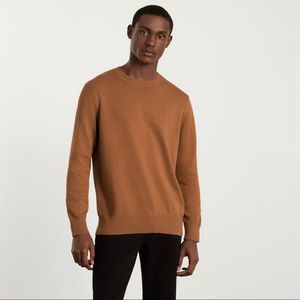 No Sweat Sweater in Adobe Brown